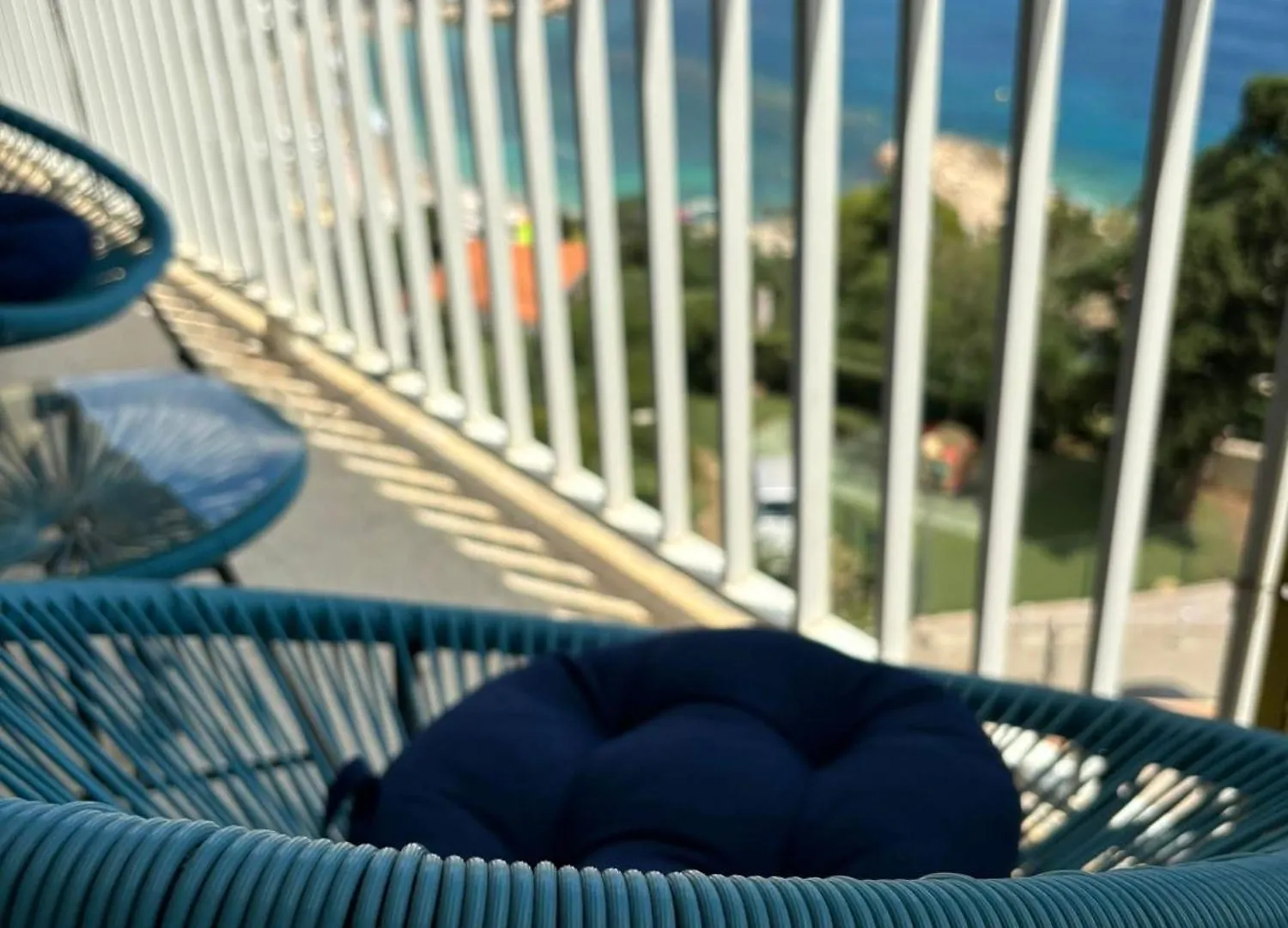 3 Pieces Vue Mer Et Acces Plages, Proche Monaco Cap-d'Ail Lägenhet